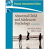 Abnormal Child And Adolescent Psychology