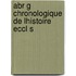 Abr G  Chronologique De Lhistoire Eccl S