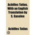 Achilles Tatius, With An English Transla