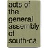 Acts Of The General Assembly Of South-Ca