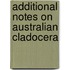 Additional Notes On Australian Cladocera