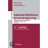 Advanced Information Systems Engineering by Unknown