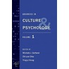 Advances In Culture & Psycholog V1 Acp C door Onbekend