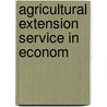 Agricultural Extension Service In Econom door Henry C. 1873-1969 Taylor