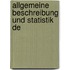 Allgemeine Beschreibung Und Statistik De