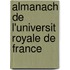 Almanach de L'Universit Royale de France