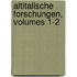 Altitalische Forschungen, Volumes 1-2