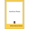 American Poems by Unknown