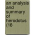 An Analysis And Summary Of Herodotus (18