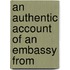 An Authentic Account Of An Embassy From
