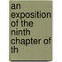 An Exposition Of The Ninth Chapter Of Th