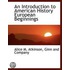 An Introduction To American History Euro