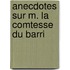 Anecdotes Sur M. La Comtesse Du Barri
