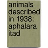 Animals Described In 1938: Aphalara Itad door Onbekend