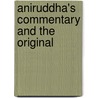Aniruddha's Commentary And The Original door Onbekend
