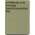 Anleitung Zum Vortrag Beethovenscher Kla