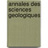 Annales Des Sciences Geologiques