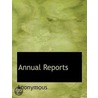 Annual Reports door Onbekend