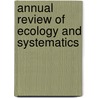 Annual Review Of Ecology And Systematics door Onbekend