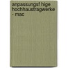 Anpassungsf Hige Hochhaustragwerke - Mac door Onbekend