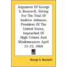 Argument Of George S. Boutwell, Sitting door Onbekend