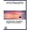 Artist-Biographies door Onbekend