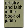Artistry And Faith In The Book Of Judith by Toni Craven
