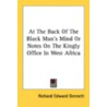 At The Back Of The Black Man's Mind Or N door Onbekend