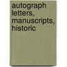 Autograph Letters, Manuscripts, Historic by Co.