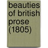 Beauties Of British Prose (1805) door Onbekend