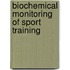 Biochemical Monitoring Of Sport Training
