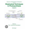 Biophysical Techniques In Photosynthesis door Onbekend