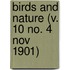 Birds And Nature (V. 10 No. 4 Nov 1901)