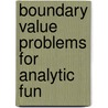 Boundary Value Problems for Analytic Fun by Lu Jian-Ke
