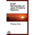 Brief Memorials Of Jean Frederic Oberlin