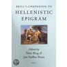 BRILL's COMPANION TO HELLENISTIC EPIGRAM door P. Bing