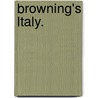Browning's Ltaly. door Helen Archibald Clarke