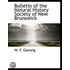 Bulletin Of The Natural History Society