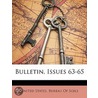 Bulletin, Issues 63-65 door Onbekend