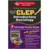 Clep Introductory Sociology [with Cdrom] by William Egelman