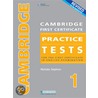 Cambridge Fce Practice Tests 1 Revd Edit door Nicholas Stephens