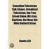 Canadian Television Talk Shows: Breakfas