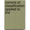 Canons Of Classification Applied To  The door W.C. Berwick 1881-1960 Sayers