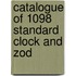Catalogue Of 1098 Standard Clock And Zod