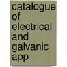 Catalogue Of Electrical And Galvanic App door Swan