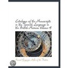Catalogue Of The Manuscripts In The Span door Pascual Gayangos