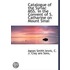 Catalogue Of The Syriac Mss. In The Conv