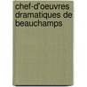 Chef-D'Oeuvres Dramatiques de Beauchamps door Onbekend