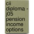 Cii Diploma - J05 Pension Income Options