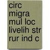 Circ Migra Mul Loc Livelih Str Rur Ind C by P. Deshingkar